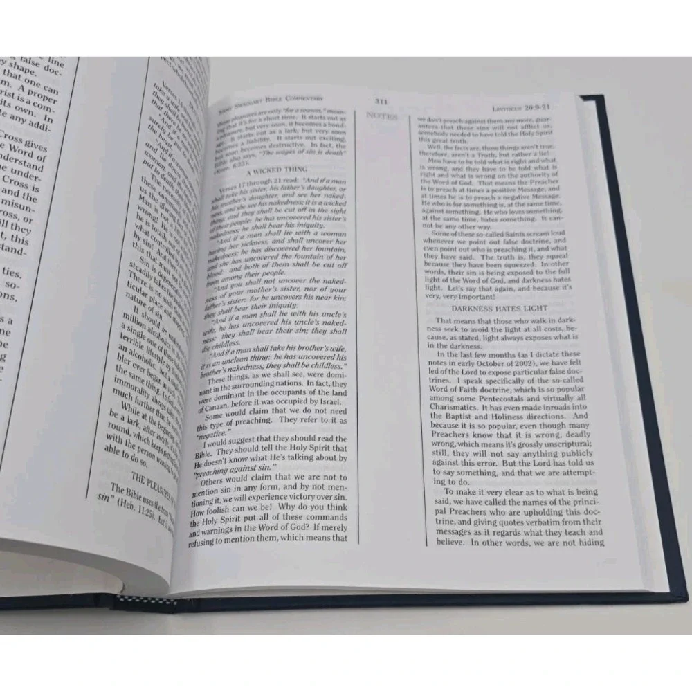 Jimmy Swaggart Bible Commentary Leviticus Hardcover Expositor's Study Reference